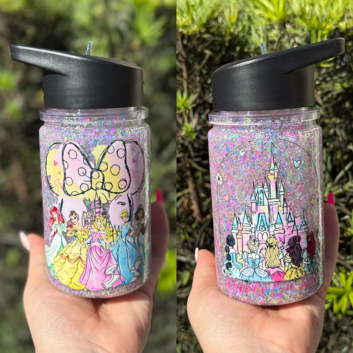 10 oz Snow Globe Kids Cup