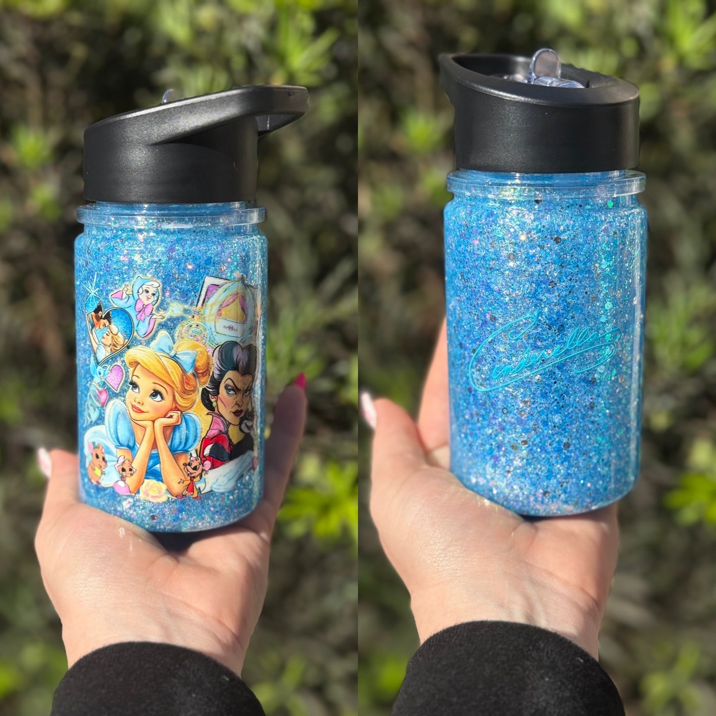 10 oz Snow Globe Kids Cup