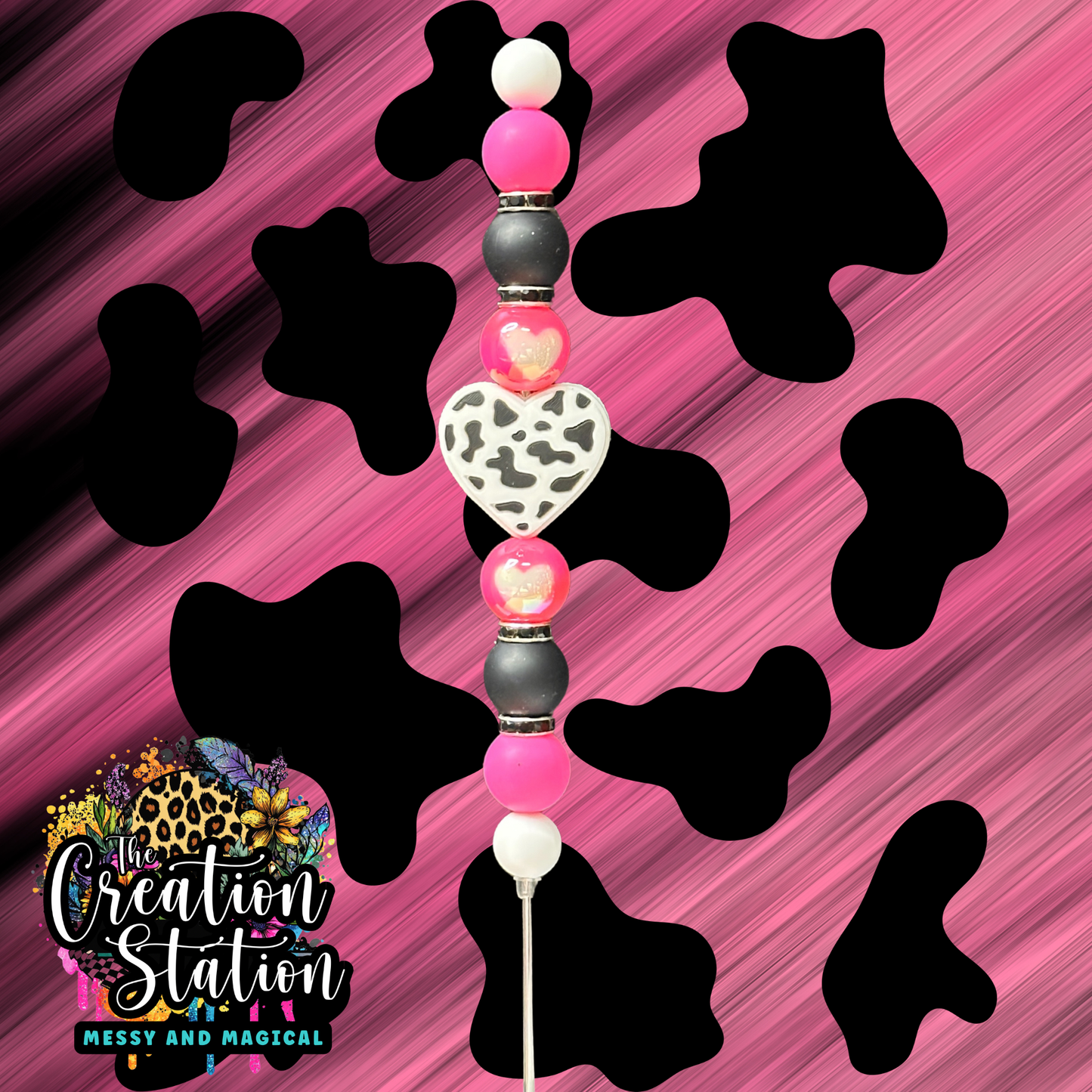 Cow Print Heart Pokey Pal™