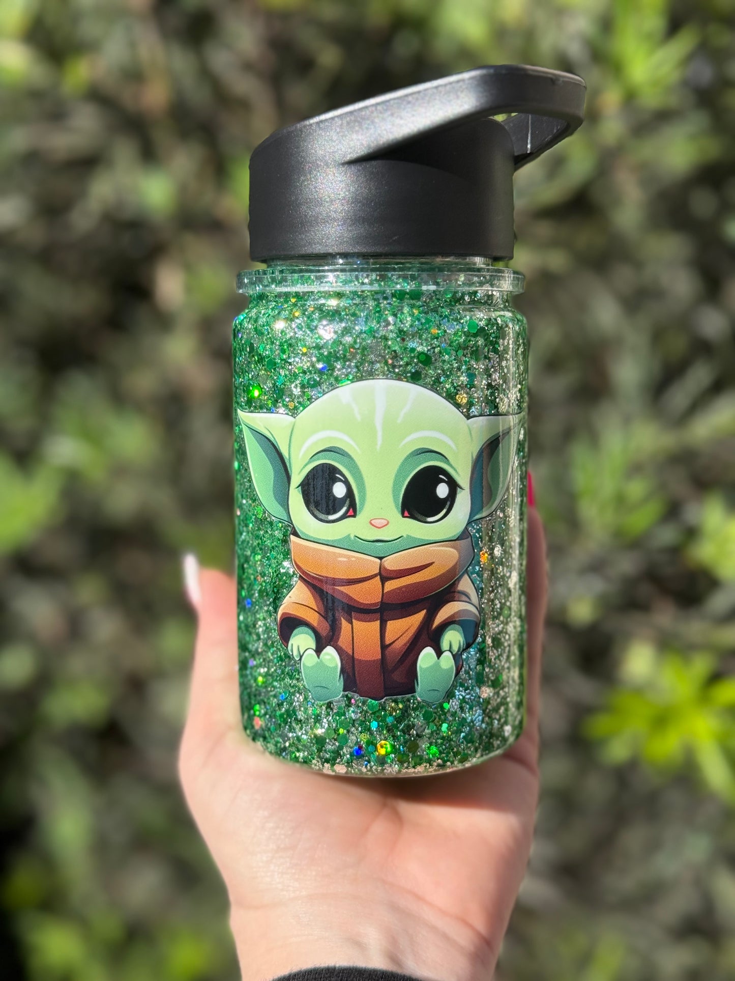 10 oz Snow Globe Kids Cup
