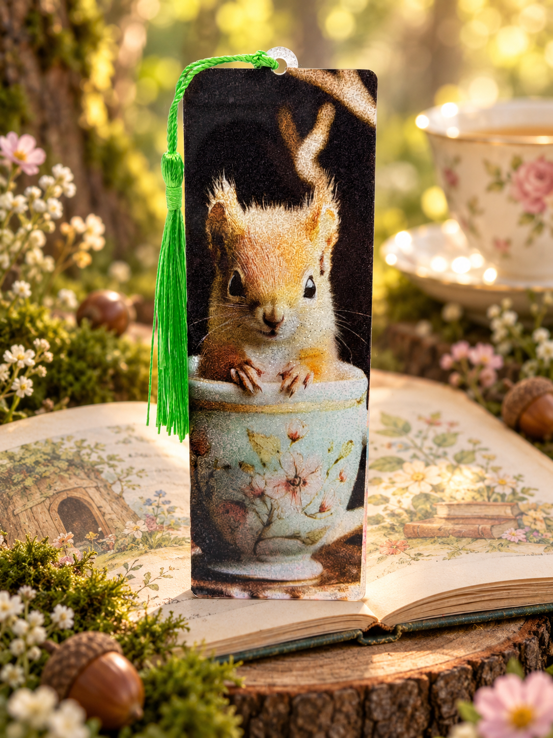 Squirreled Away in a Book