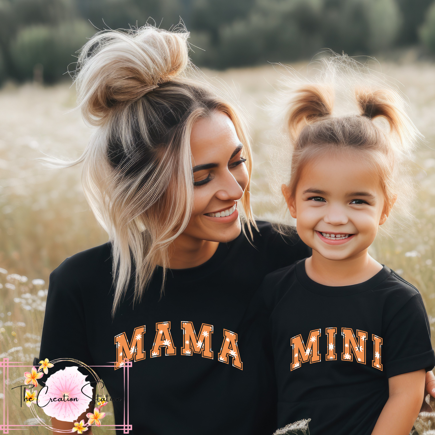 Orange Flower Mama Mini