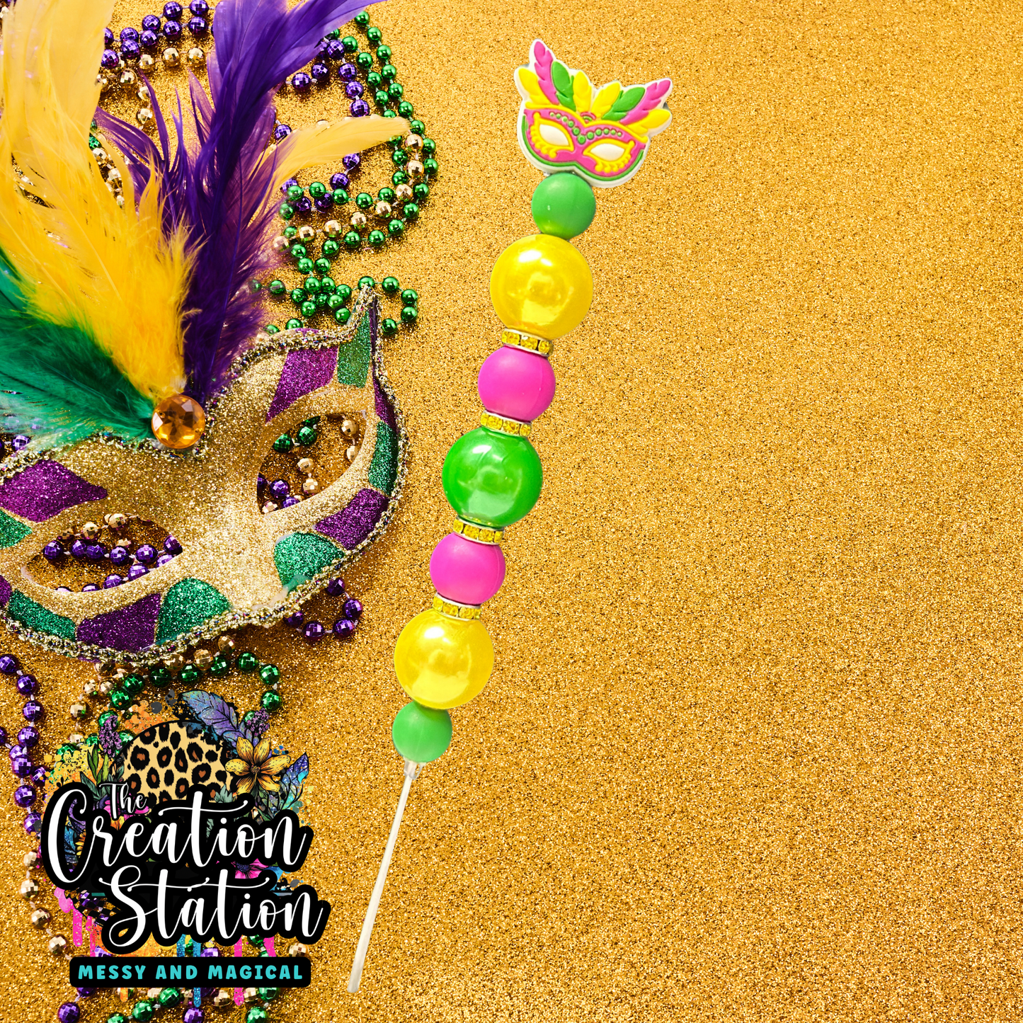 Mardi Gras Mask Pokey Pal®