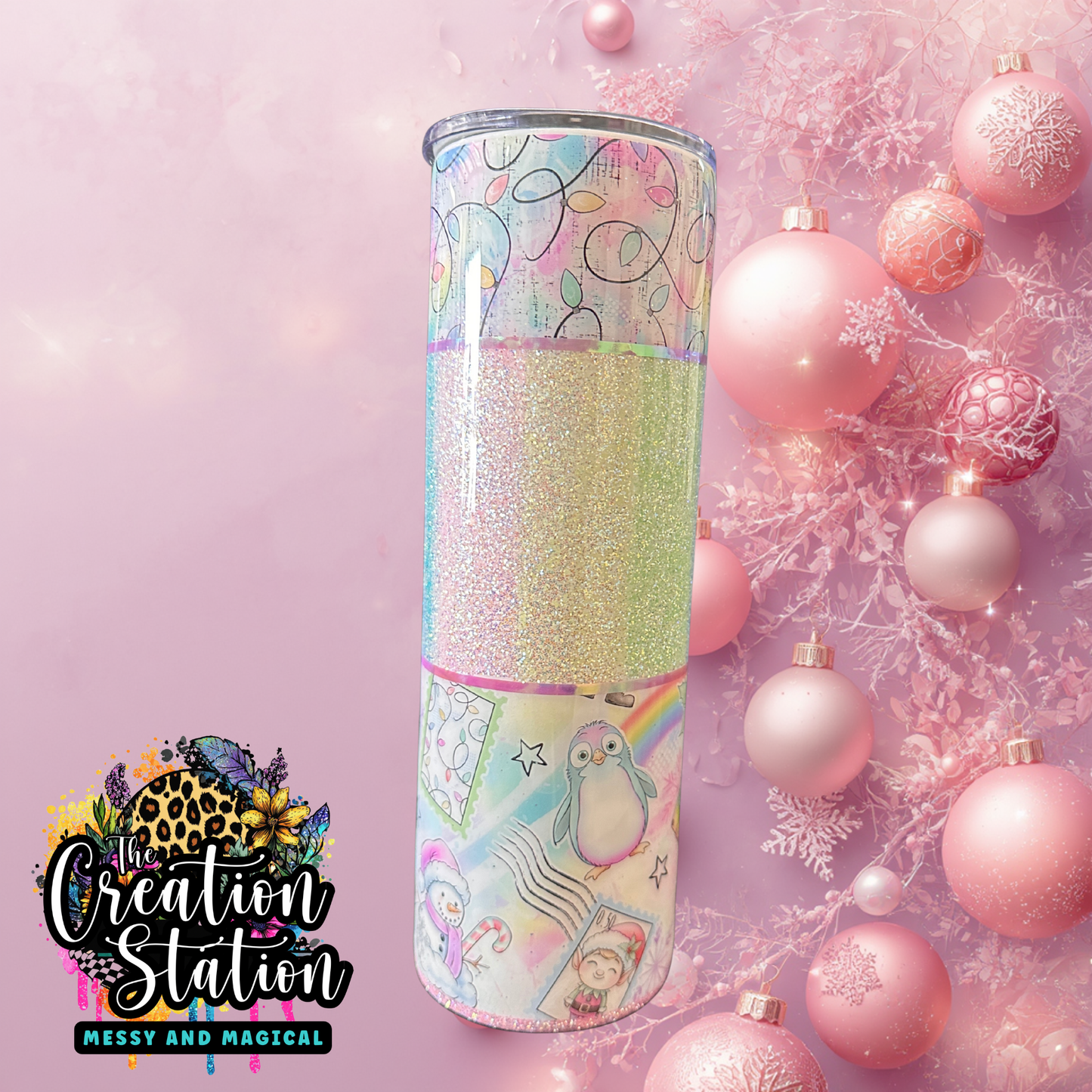Pastel Christmas Vibes 30oz