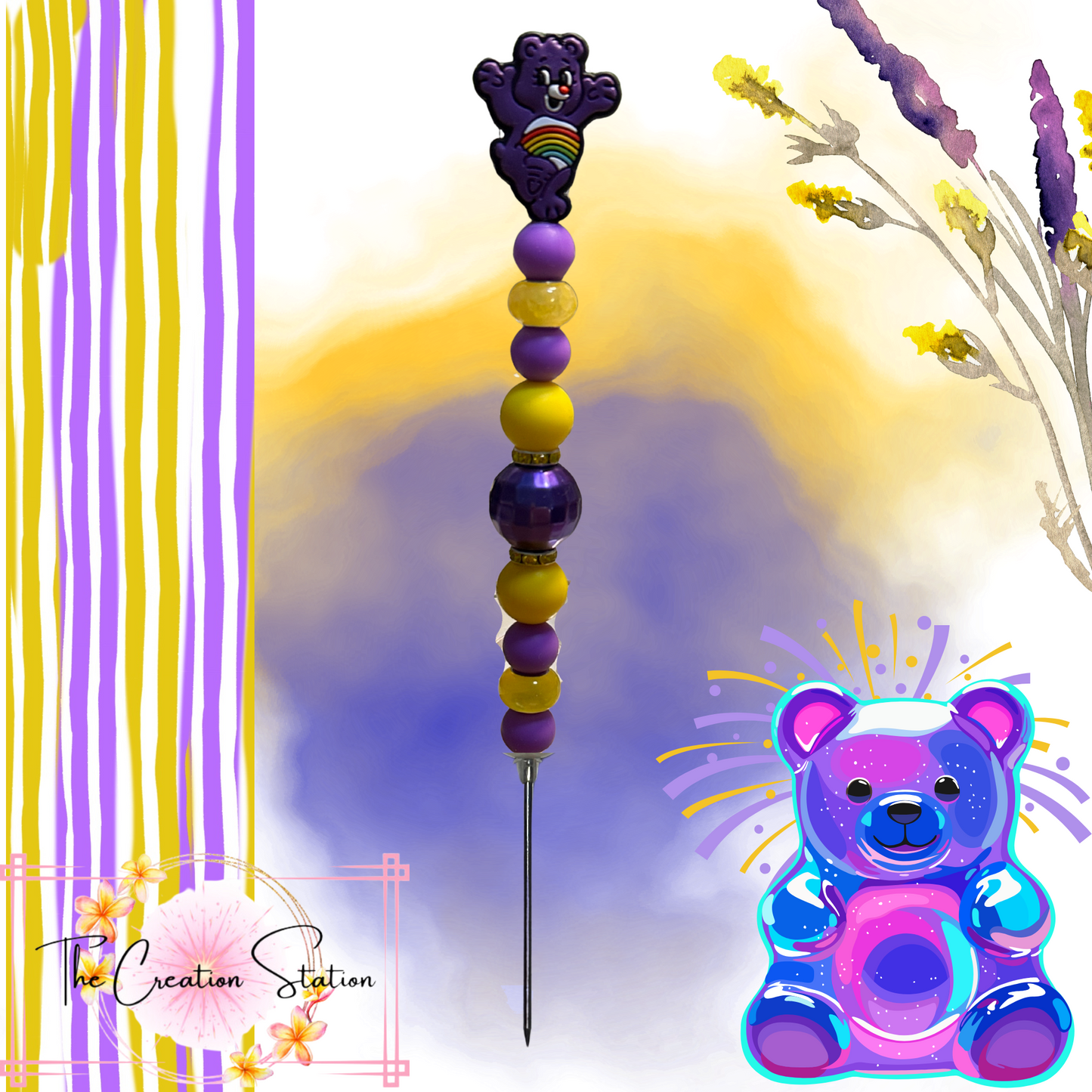 Purple Bear-Pokey Pal™