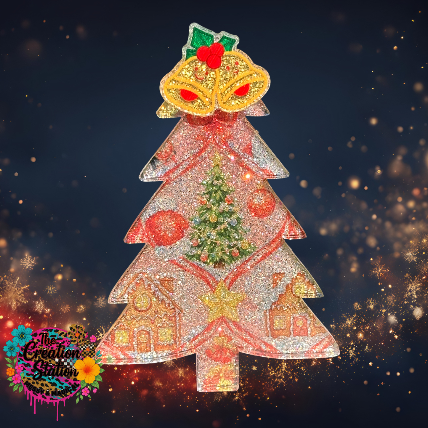 Tree with Bell Topper