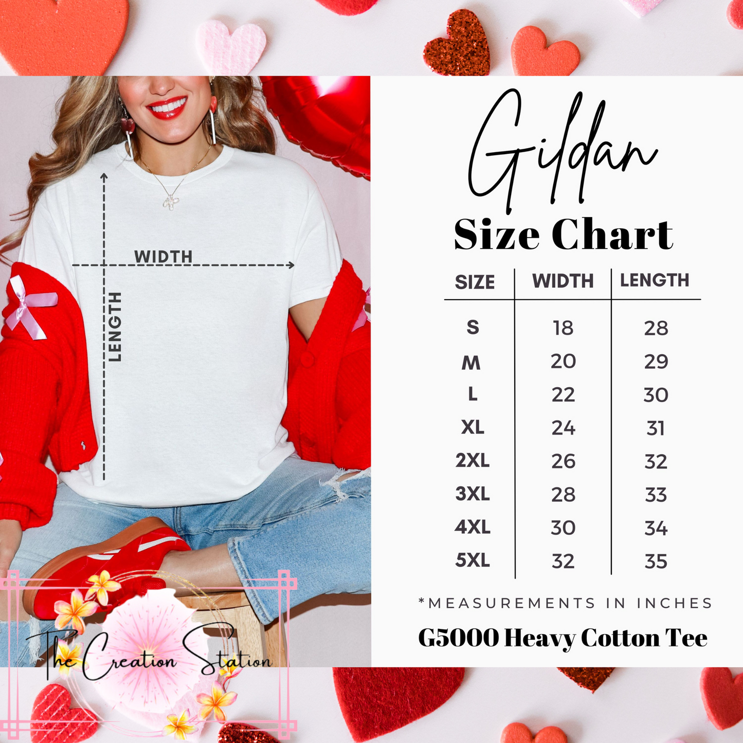 Be Mine Pink Bow/White Hearts