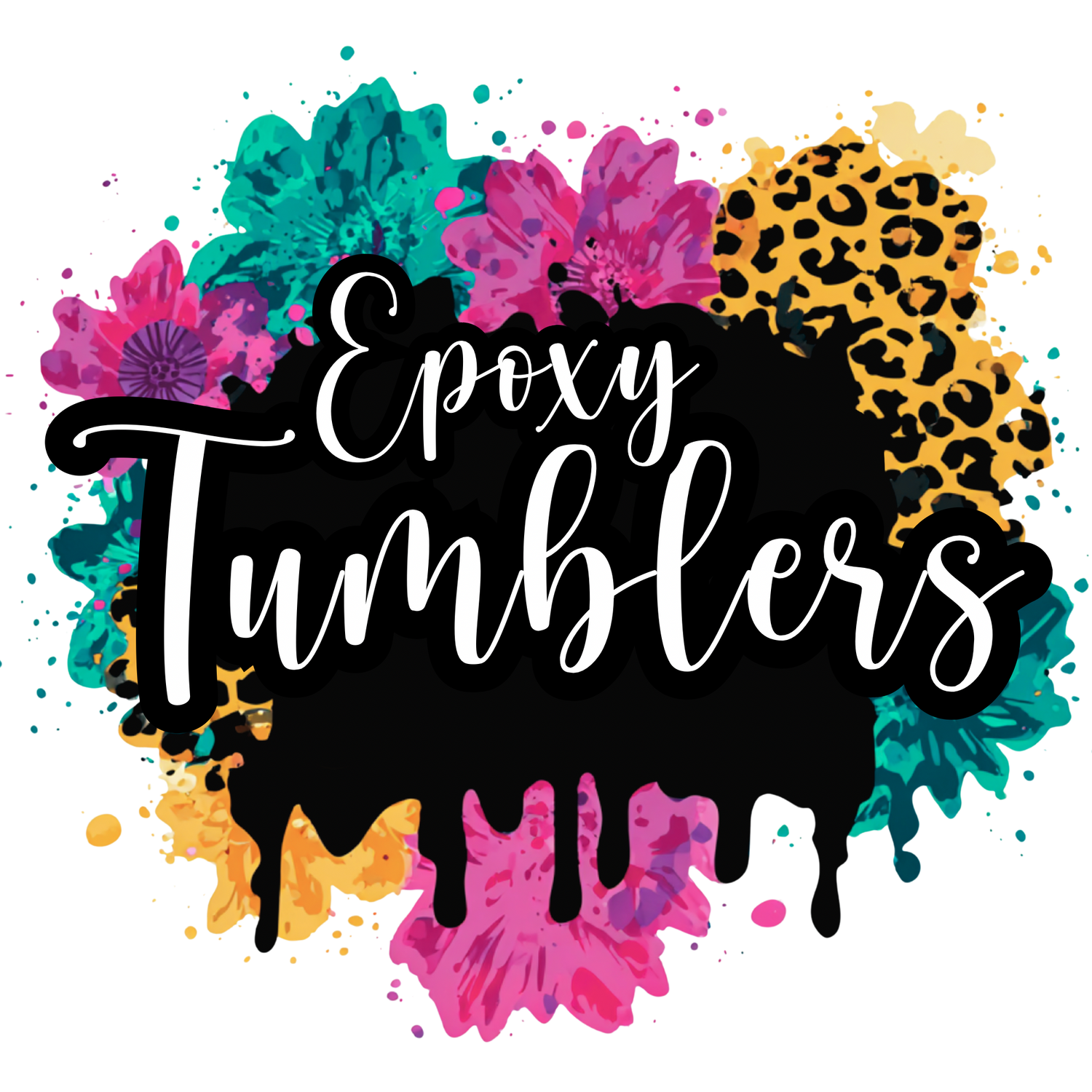 Epoxy Tumblers, Ready To Ship (pricing based on size & design method)