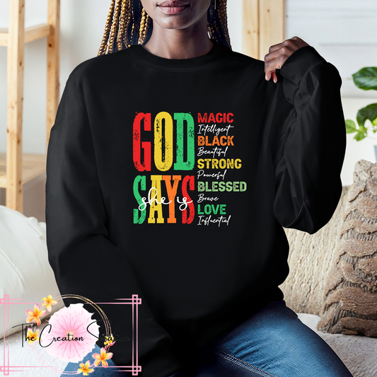 God Says She Is