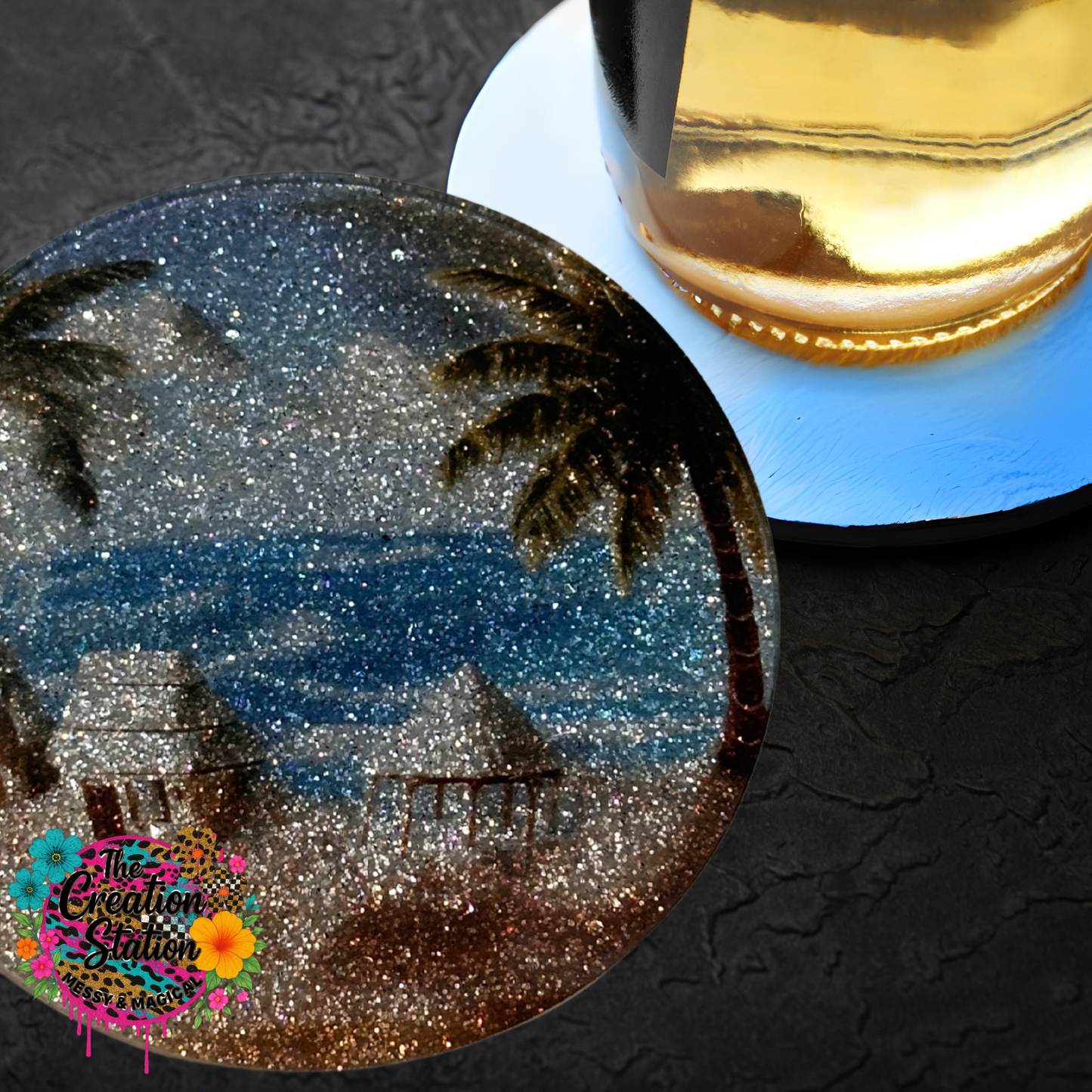 Day At The Beach Coaster Set