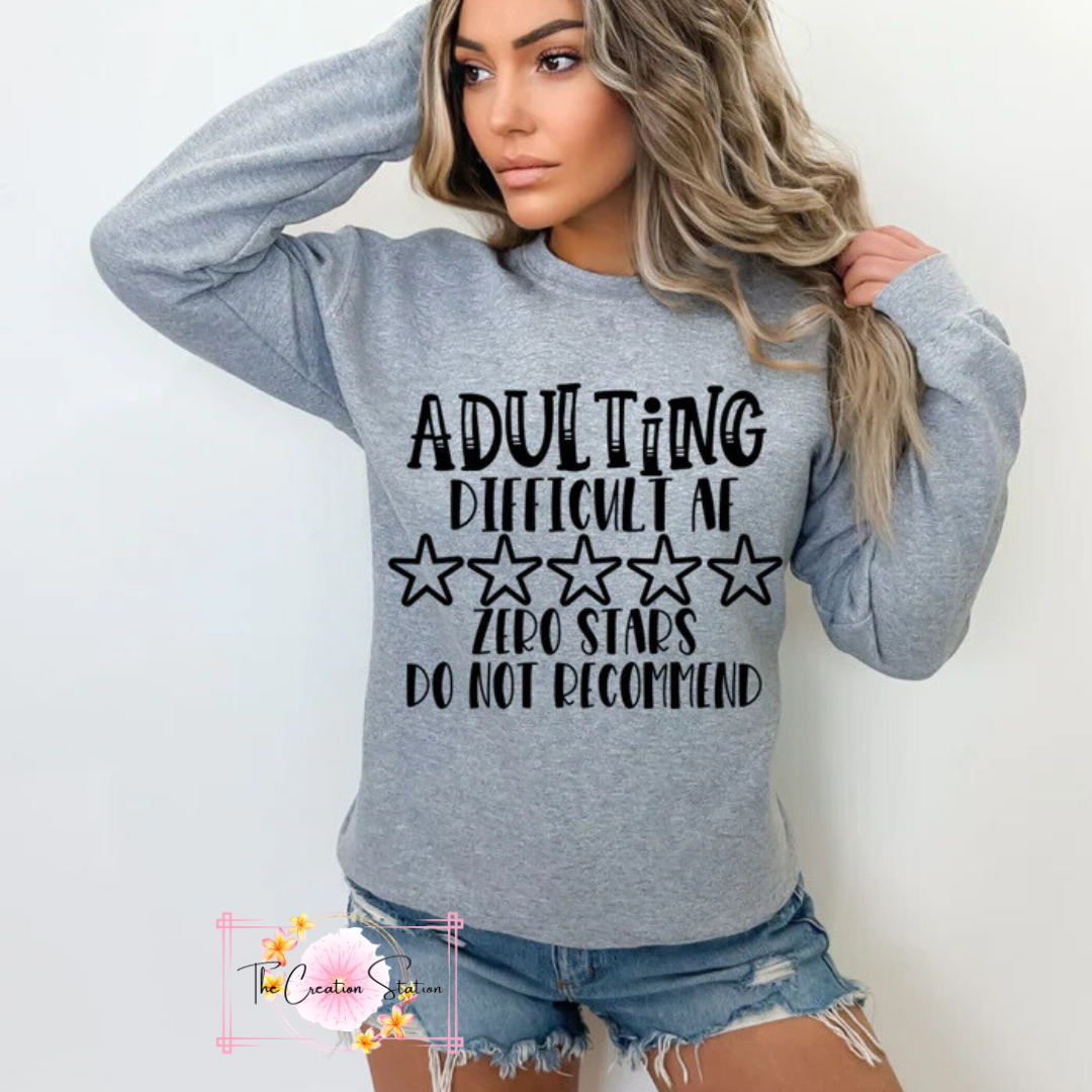 Adulting Difficult AF