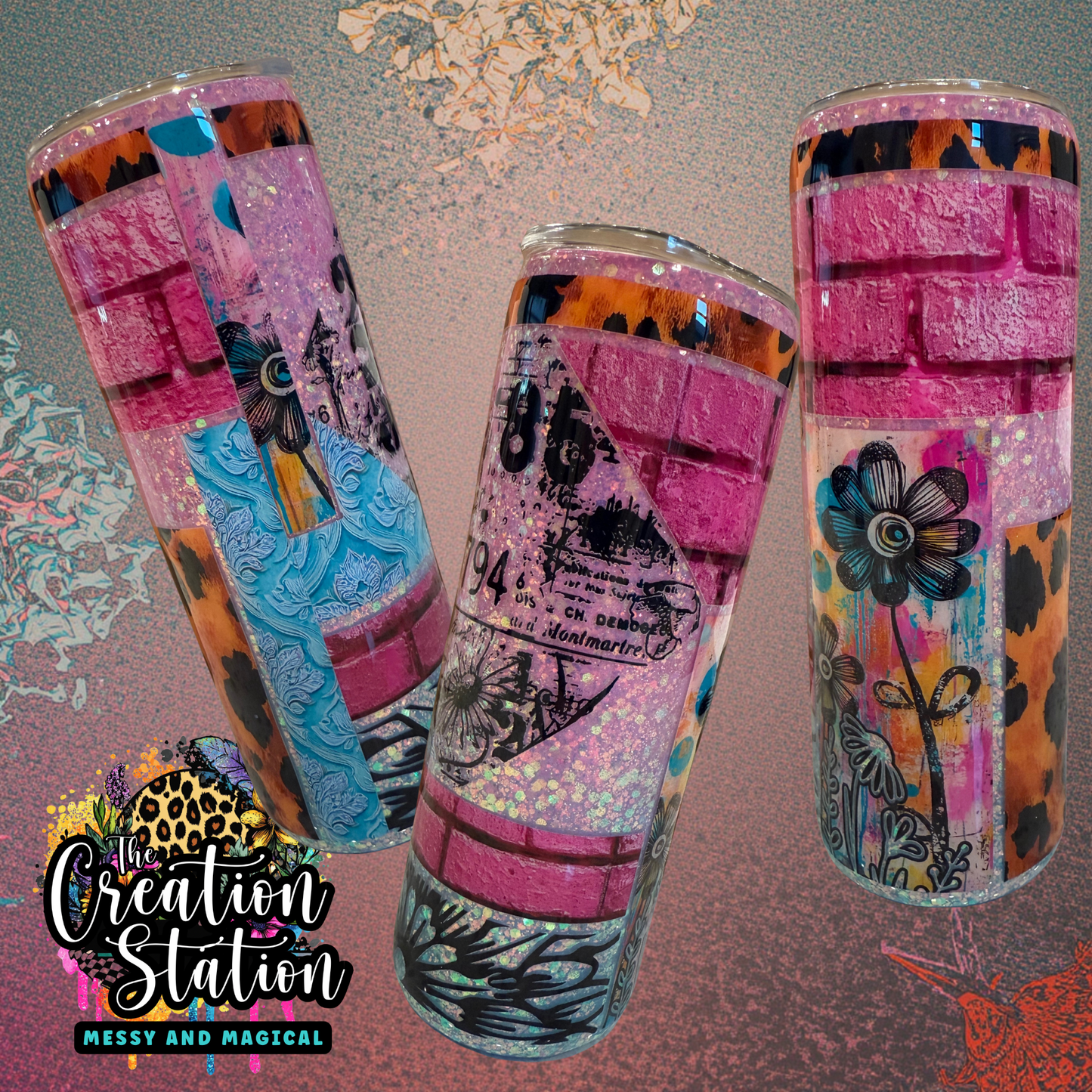 Brick & Flowers 20oz