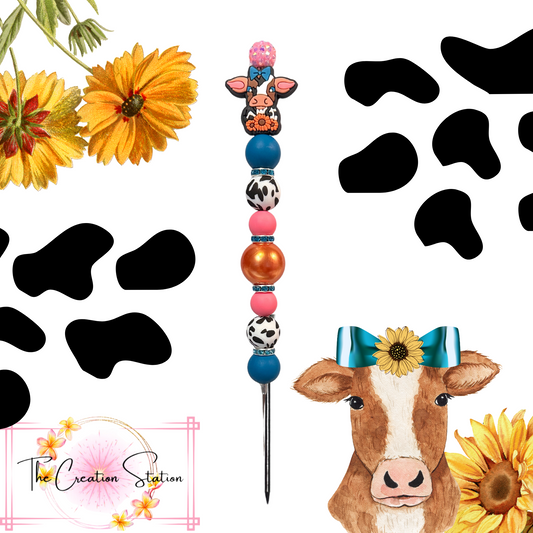 Cow & Sunflower