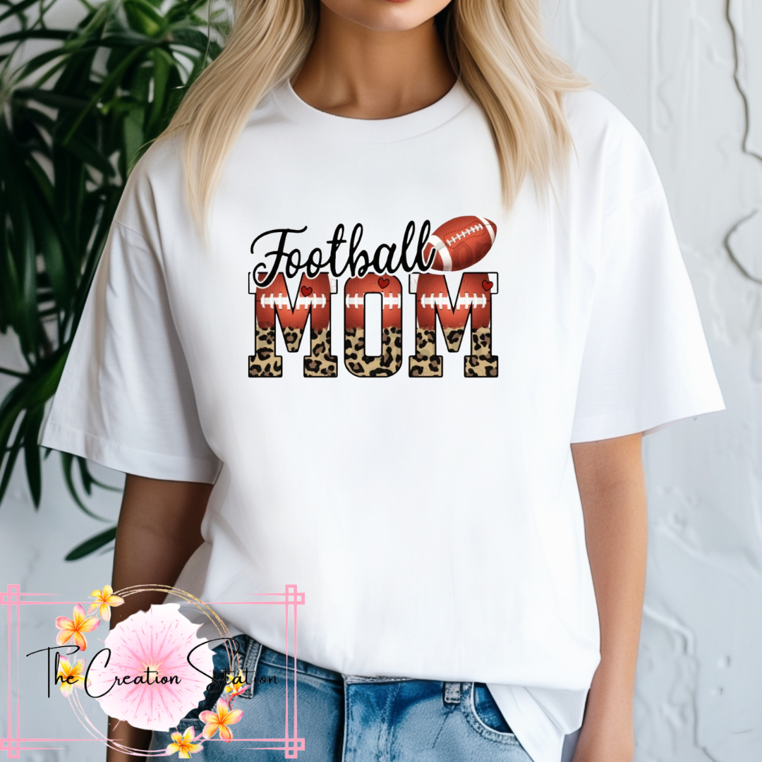 Football Mom Leopard