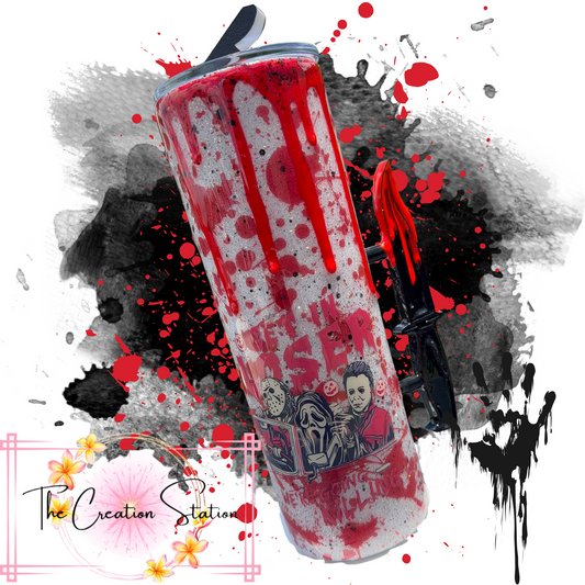 Get In Loser 30oz with Knife handle and straw topper