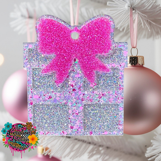 Gift Box with Pink Bow