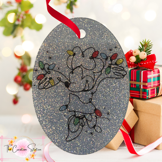 Girl Mouse with Lights