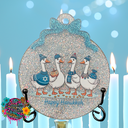 Happy Hanukkah-Geese