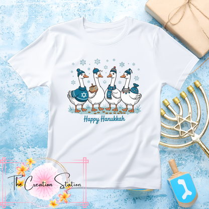 Happy Hanukkah Geese