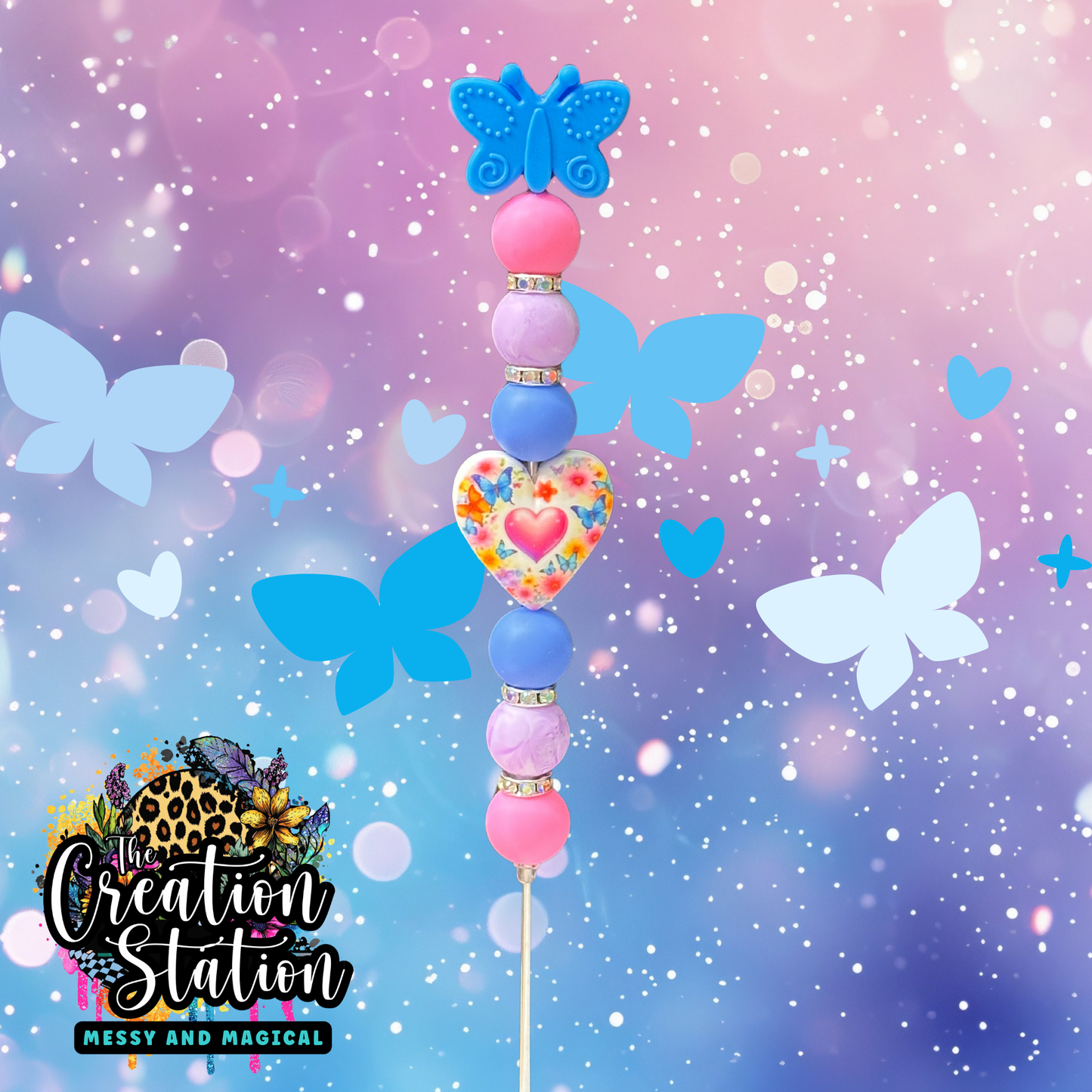 Heart & Blue Butterfly Pokey Pal™