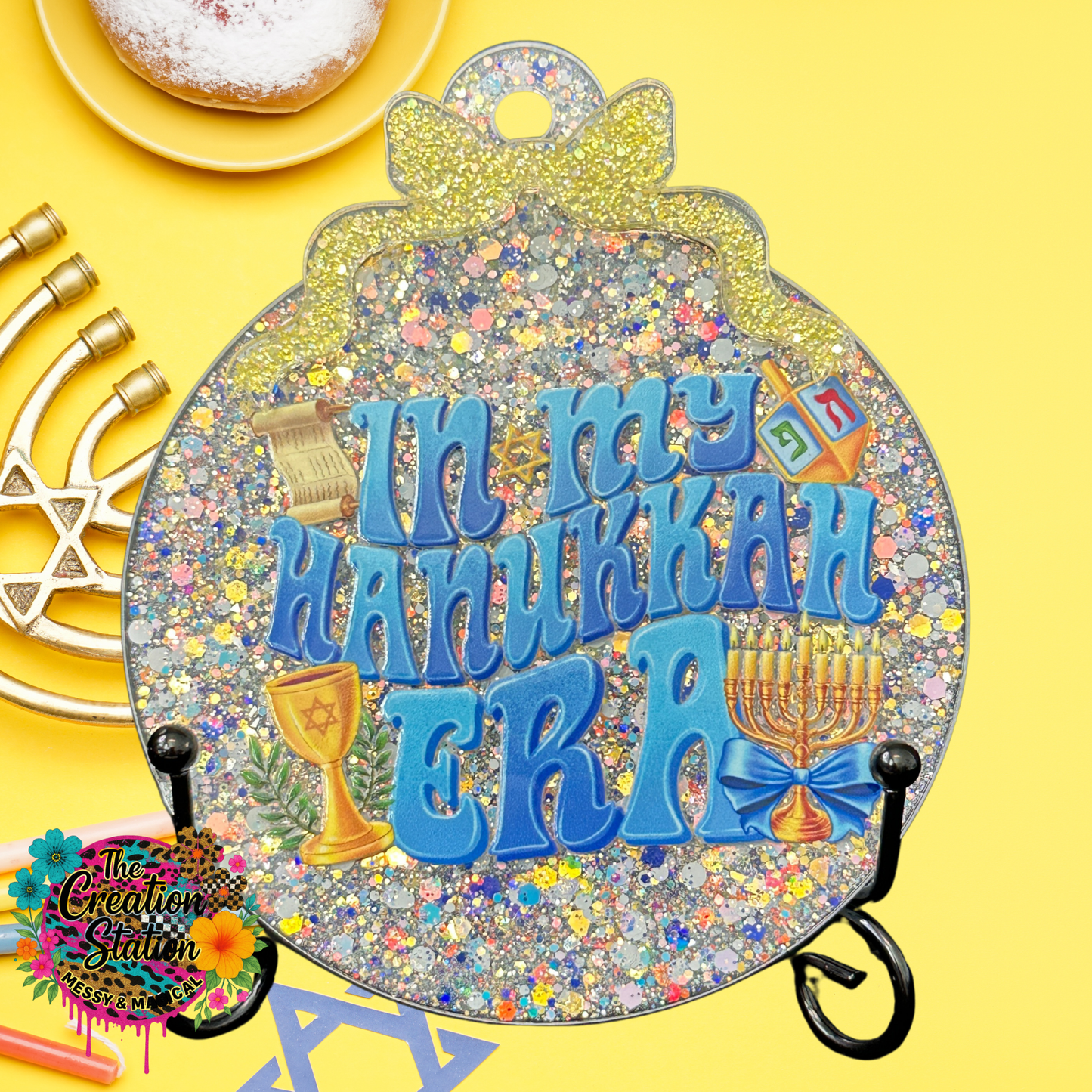 In My Hanukkah Era-Yellow Bow