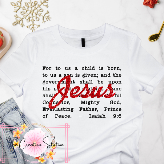 For Unto Us A Child Is Born