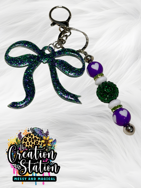 Purple & Green Sparkle