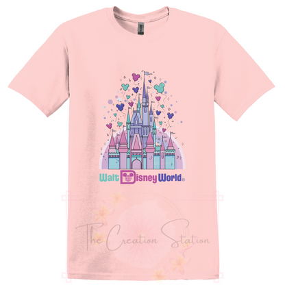 WDW Pastel Castle