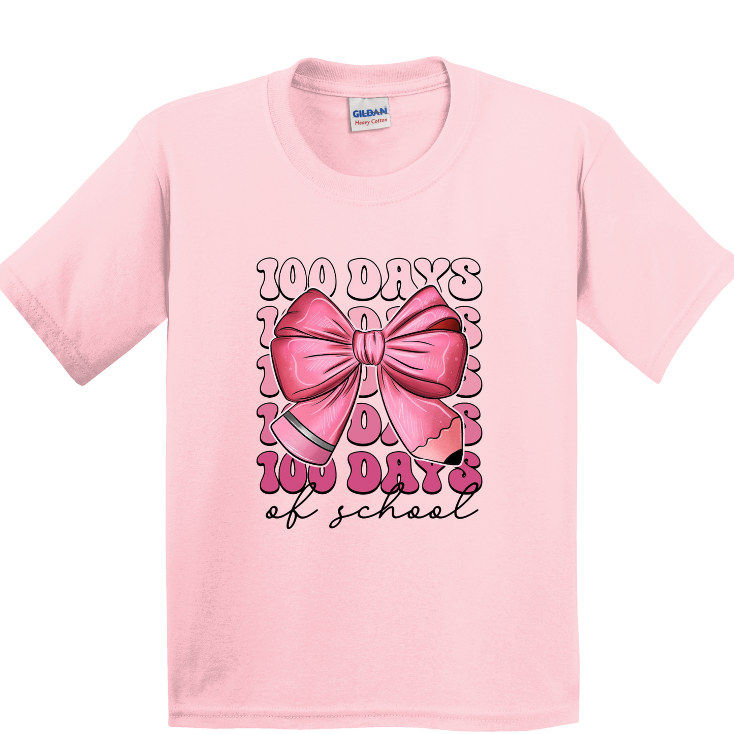 100 Days Pink Bow