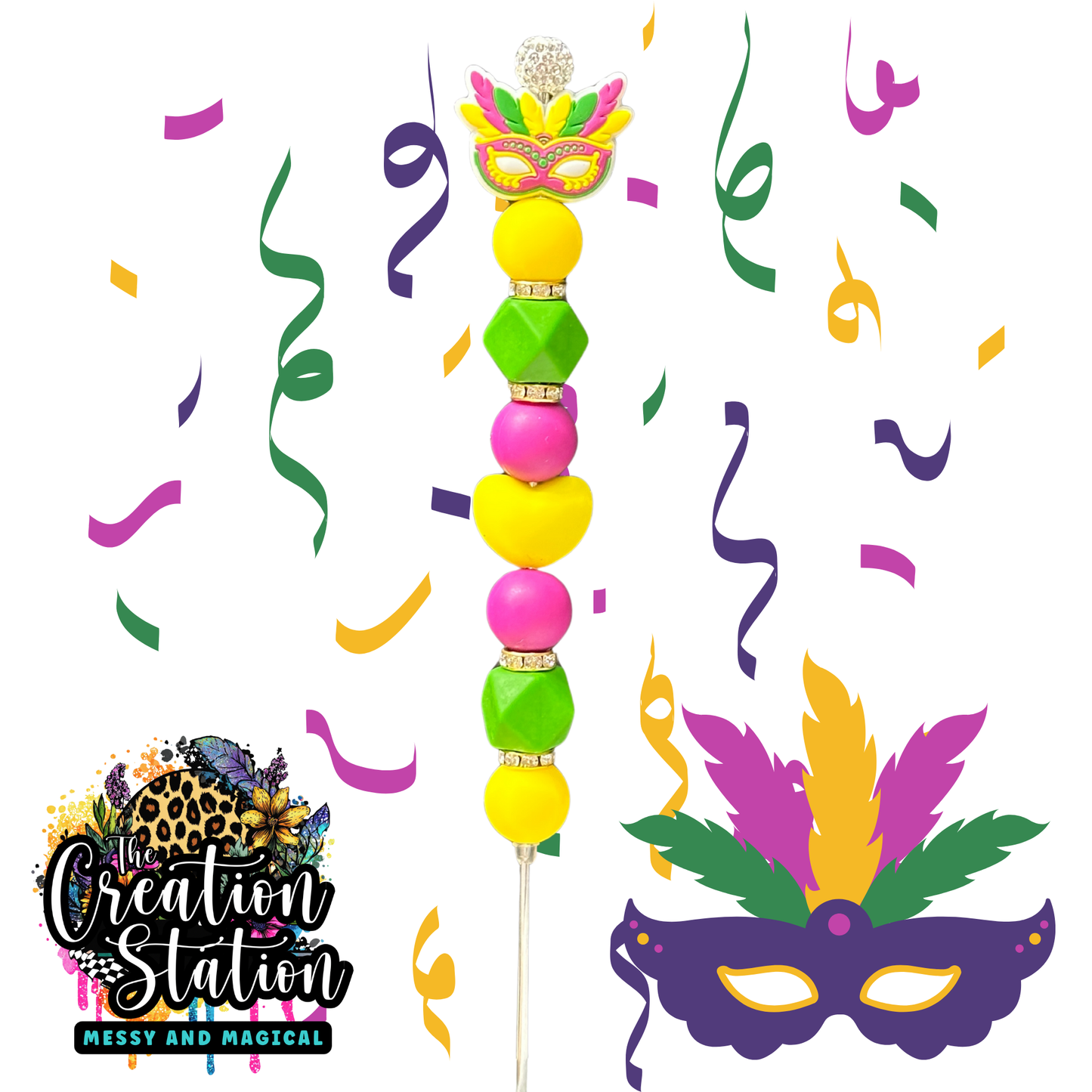 Mardi Gras Mask Pokey Pal™