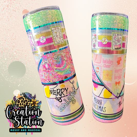 Merry & Bright Pastel 30oz