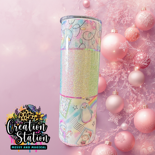 Pastel Christmas Vibes 30oz