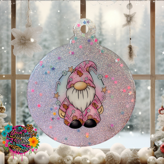 Pastel Gnome with Pink PJ's