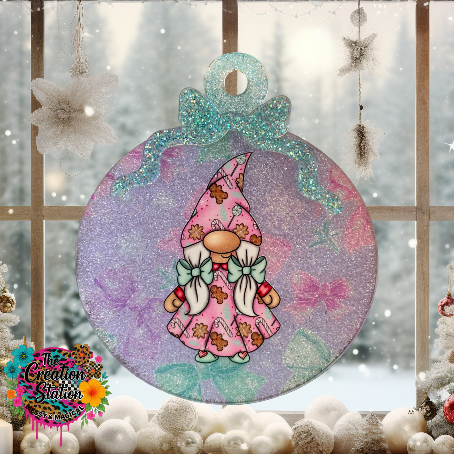 Pastel Gnome with Pig Tails