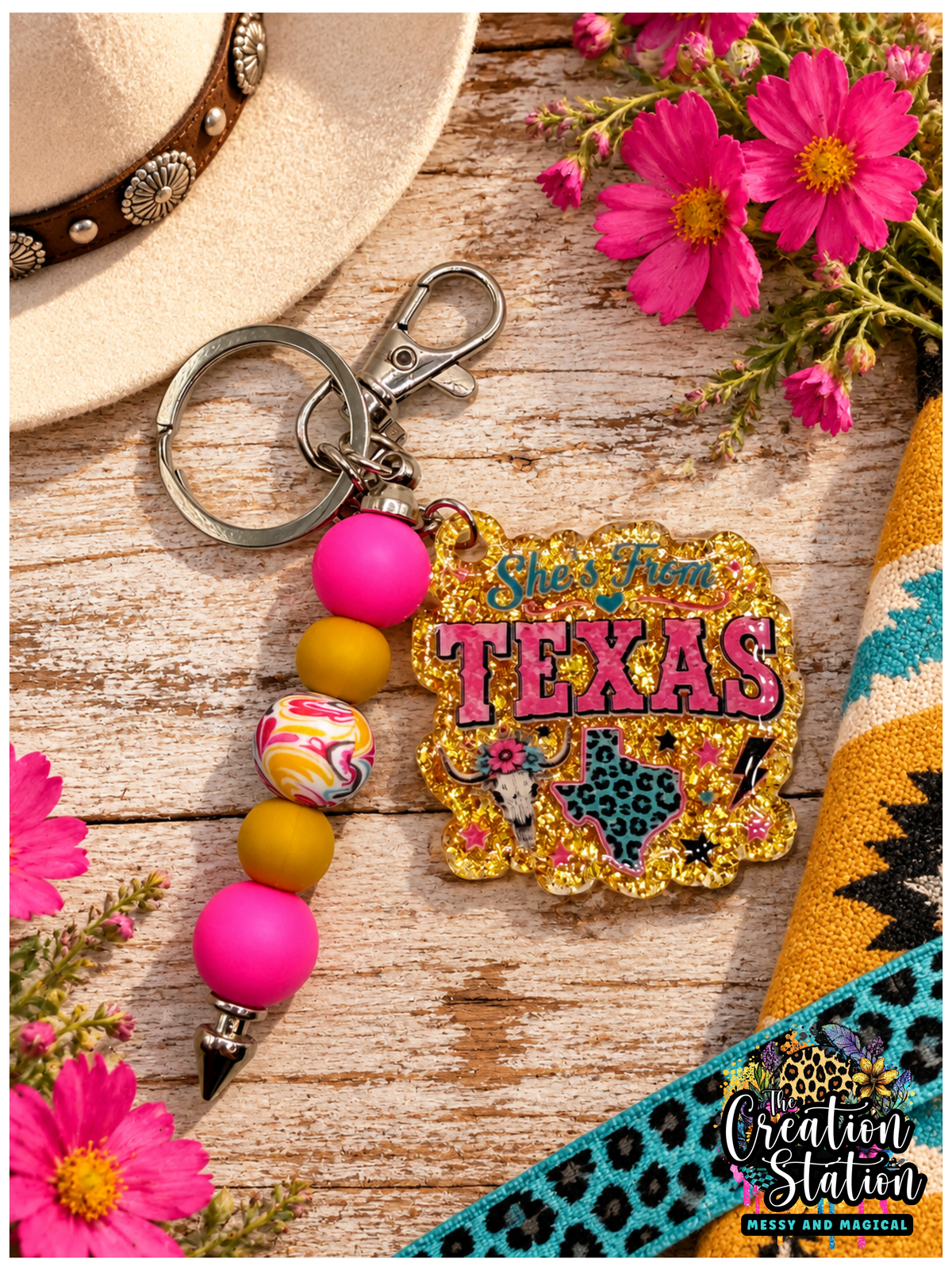 Pink Spurs & Texas