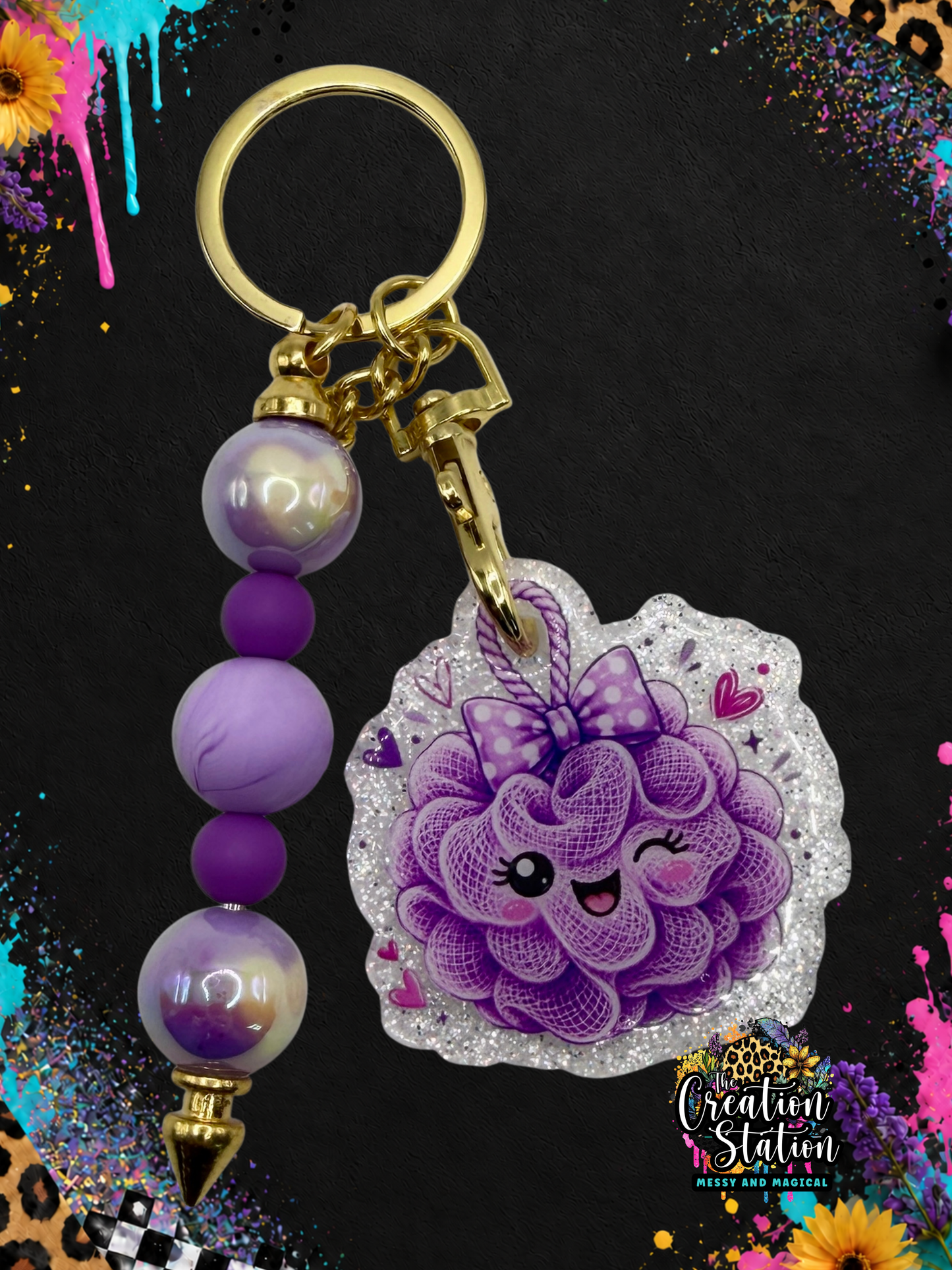 Purple Scrubby