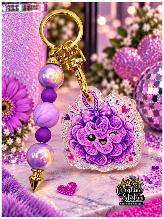 Purple Scrubby