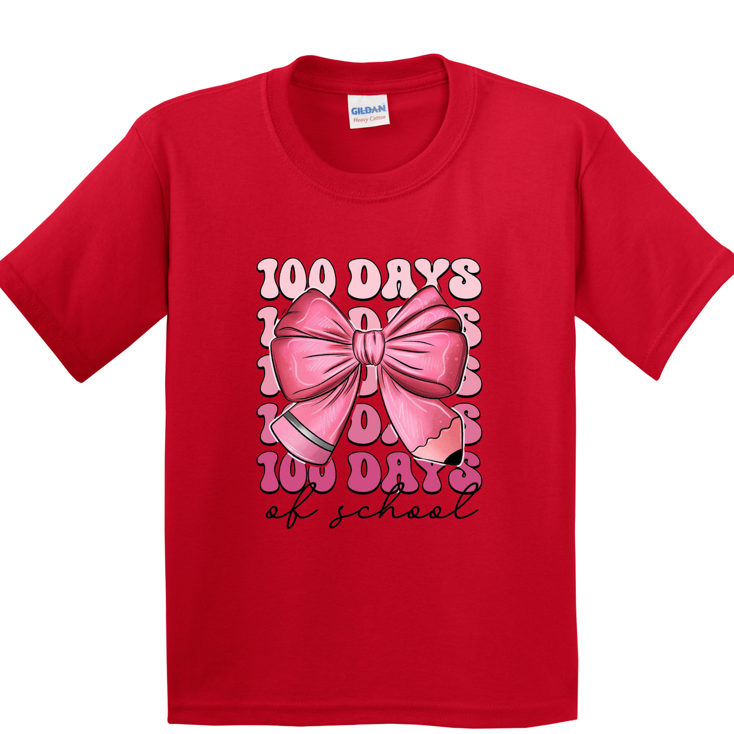 100 Days Pink Bow