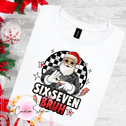 Six Seven Bruh Santa