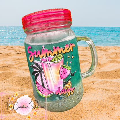 Summer Days 20oz Mason Jar