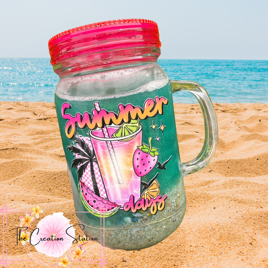 Summer Days 20oz Mason Jar
