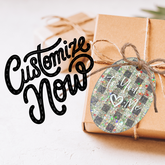 Custom Acrylic Gift Tag
