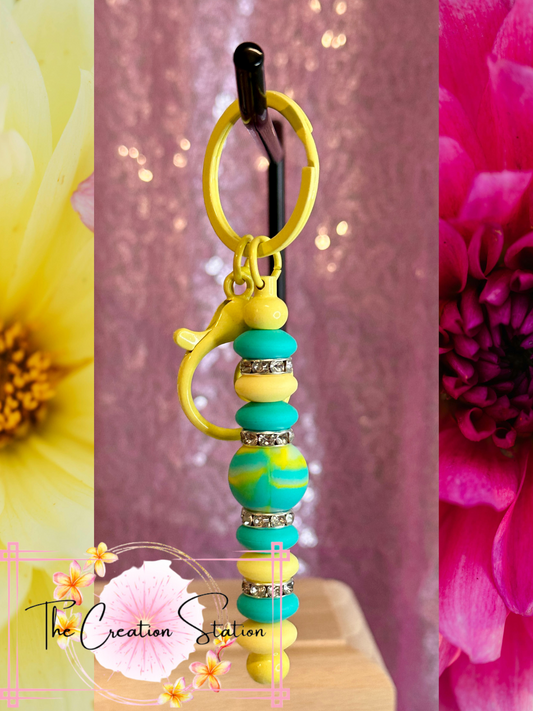Teal & Yellow