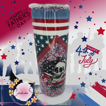 Red, White, & Boozy 20oz