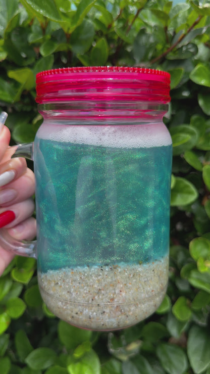 Beach Snow Globe READ DESCRIPTION